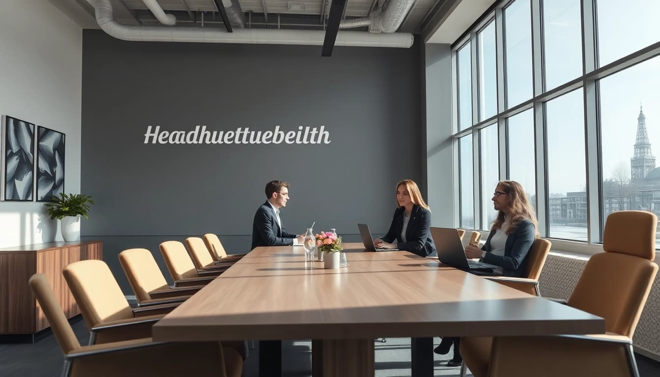 Headhunter Hannover beim persönlichen Austausch in einem modernen Büro