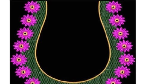 The Power of Patterns: Striking Machine Embroidery designs