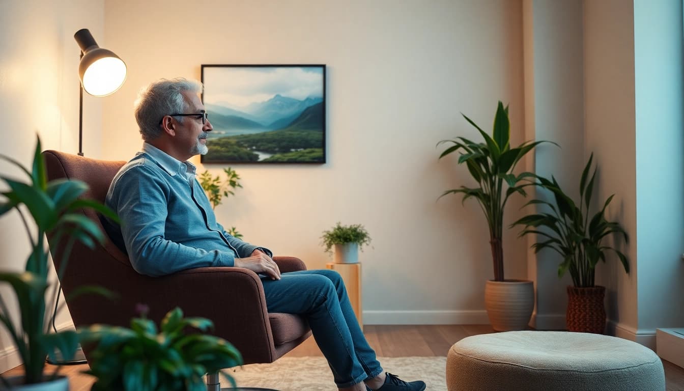 Coaching in Lebenskrisen – Ein Coach hört einem Klienten zu und schafft eine vertrauensvolle Atmosphäre.