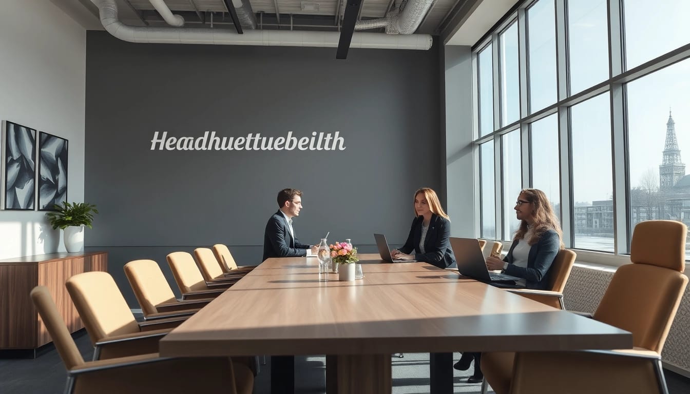 Headhunter Hannover beim persönlichen Austausch in einem modernen Büro