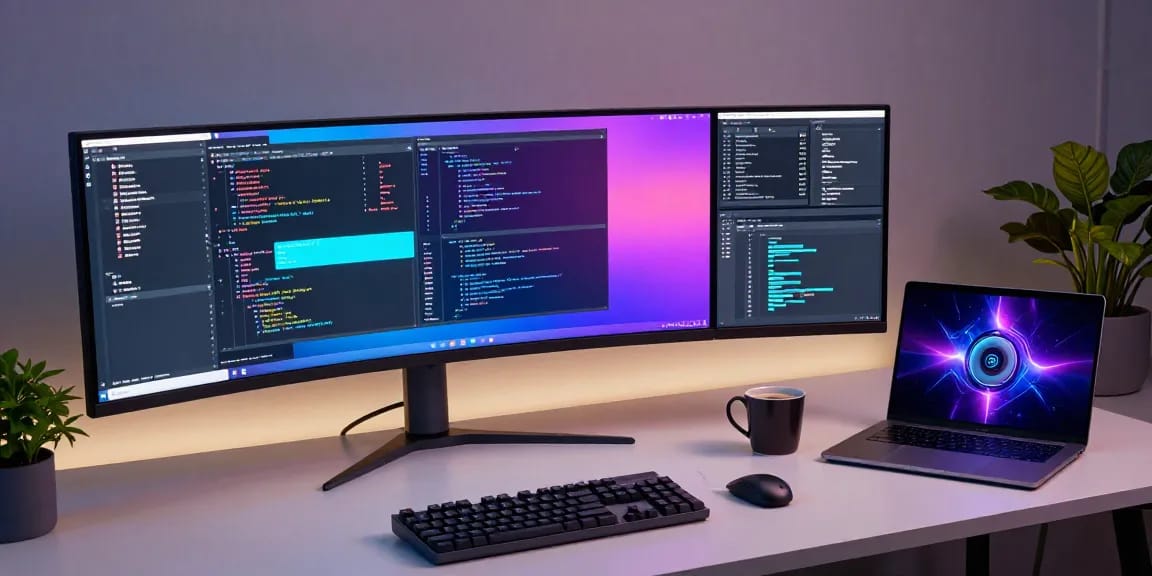 Positive Energie für Softwareentwicklung, Cloud-Lösungen und KI-Technologie im modernen Büro.