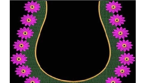 The Power of Patterns: Striking Machine Embroidery designs