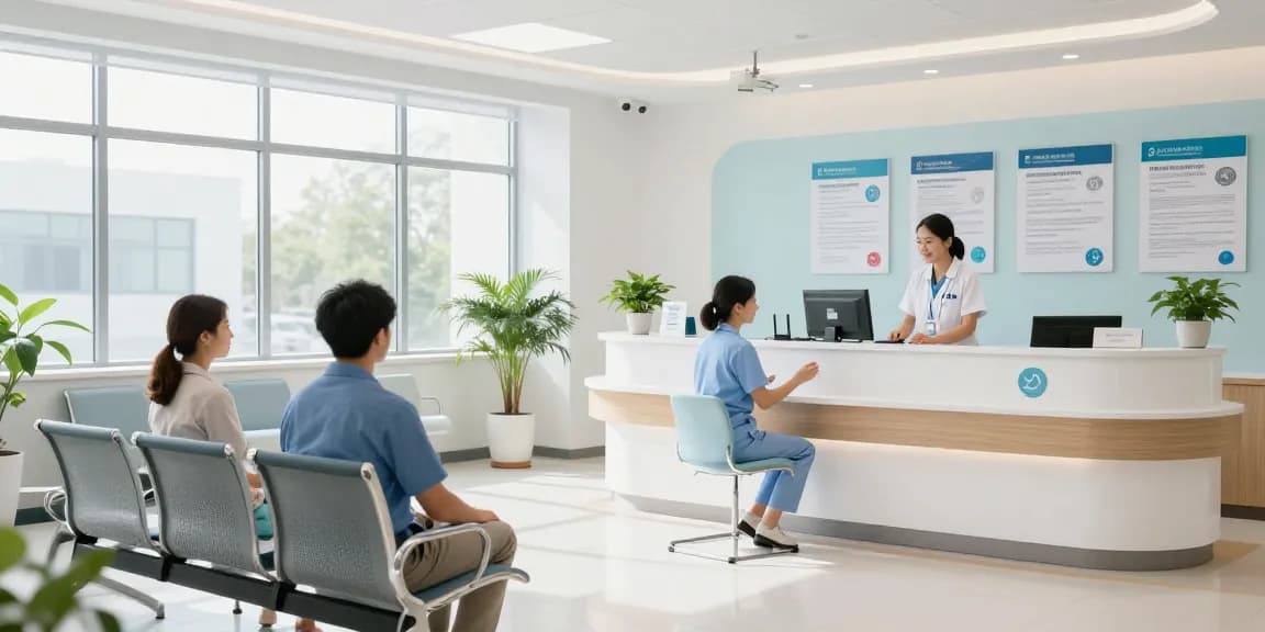 Akra Labs Shop für medizinische Dienstleistungen und Patientenversorgung in modernem Gesundheitszentrum.