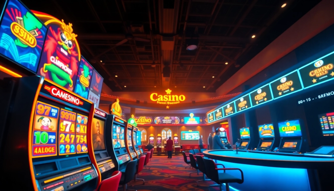 Experience thrilling games at online casinos in Schweiz with vibrant visuals.
