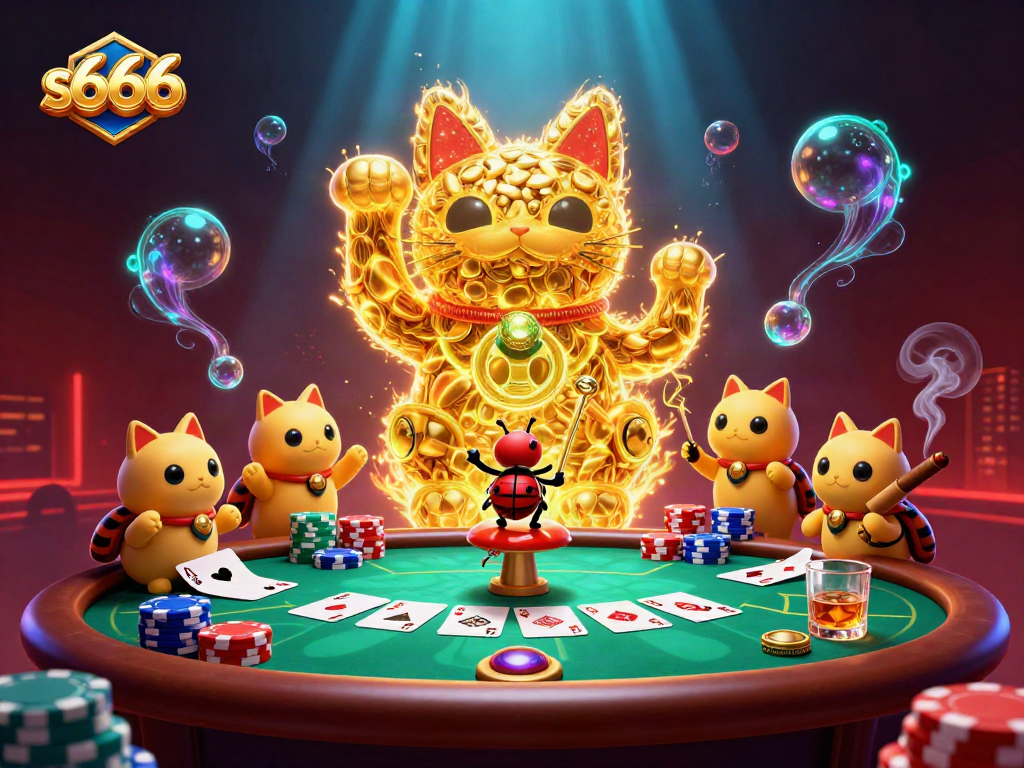 Experience the excitement of s666 casino gaming with vibrant visuals and engaging characters.