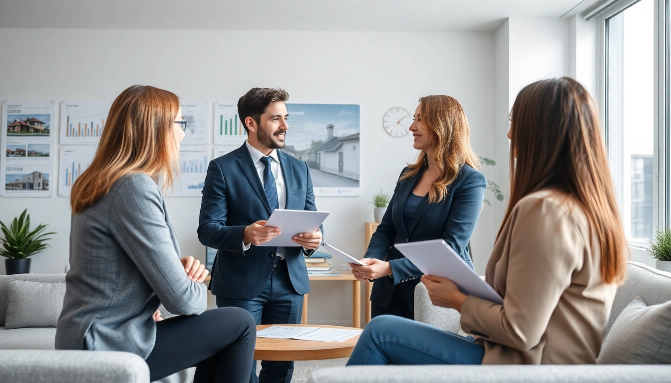 Immobilienmakler Frankfurt Riedberg bietet professionelle Beratung in einem modernen Büro.
