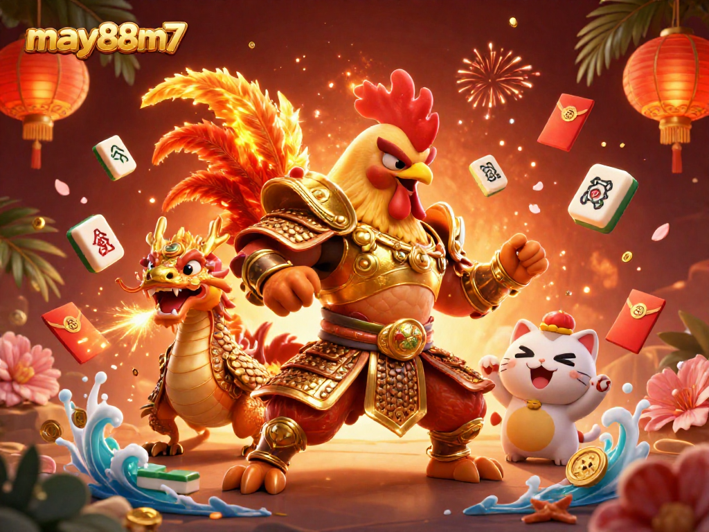Experience thrilling adventures at may88m7 with a vibrant casino illustration showcasing excitement and fortune.