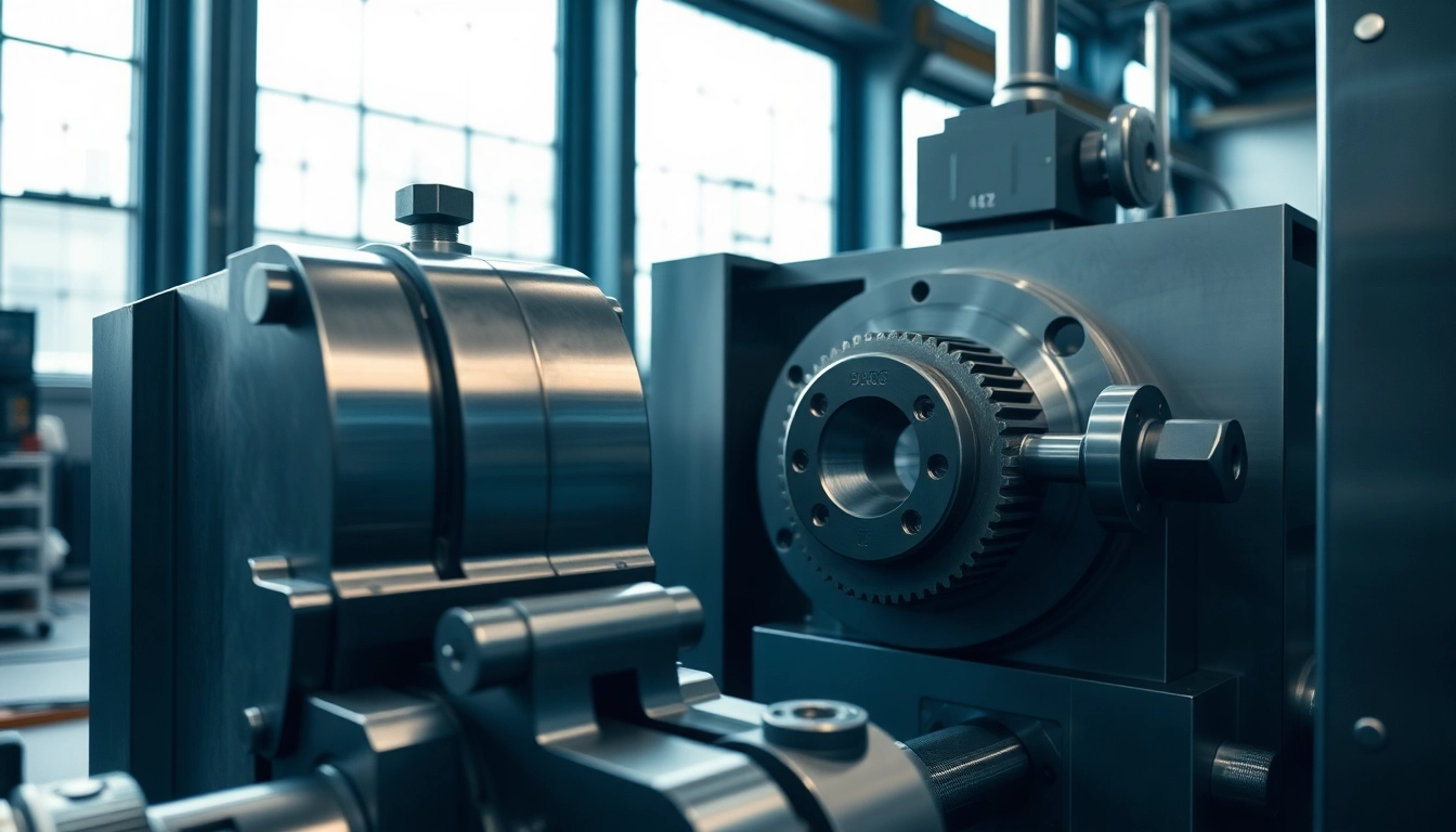 CNC drehteile in der Produktion, unter Verwendung von hochpräzisen Maschinen und modernen Werkstätten.