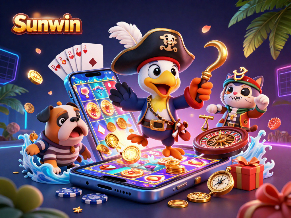 Spin to win with Sunwin’s engaging slot games and vibrant casino atmosphere.