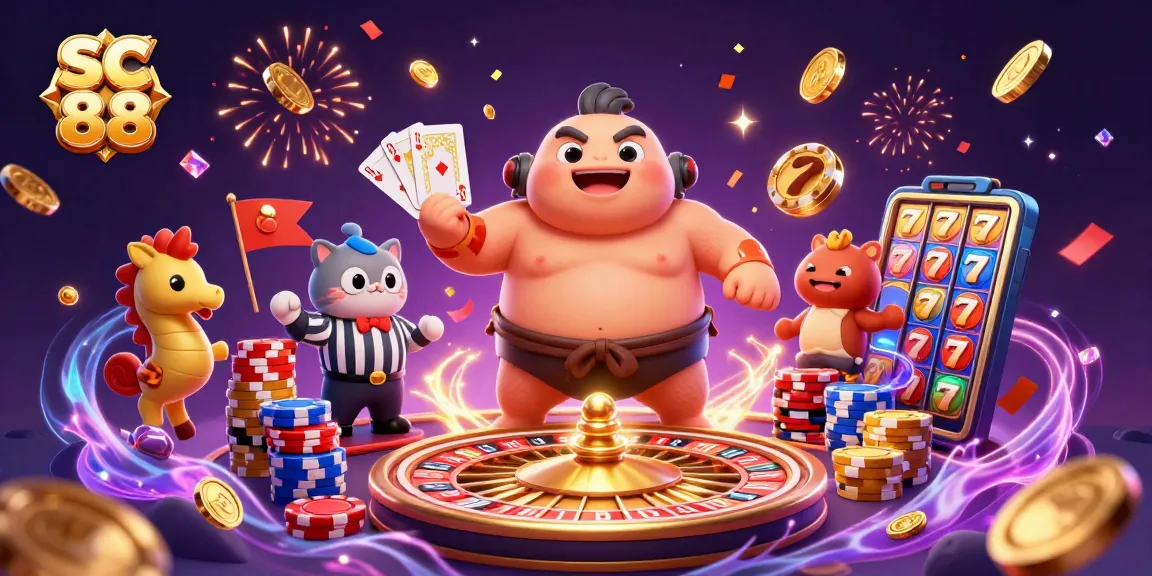 Win big at sc 88 with this immersive underwater casino scene featuring dynamic elements and vivid characters.