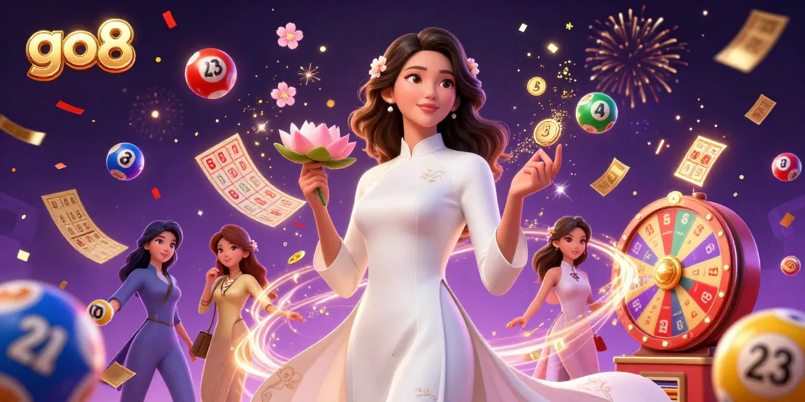 Spin and win with go8 in an enchanting 3D casino illustration featuring vibrant games.