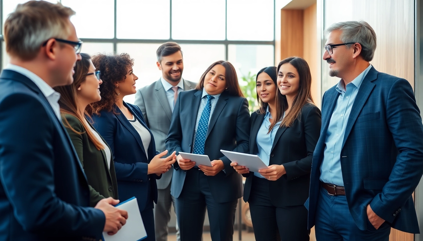 Interaktive Sitzung mit Headhunter Mannheim und Fachkräften zur Personalvermittlung.