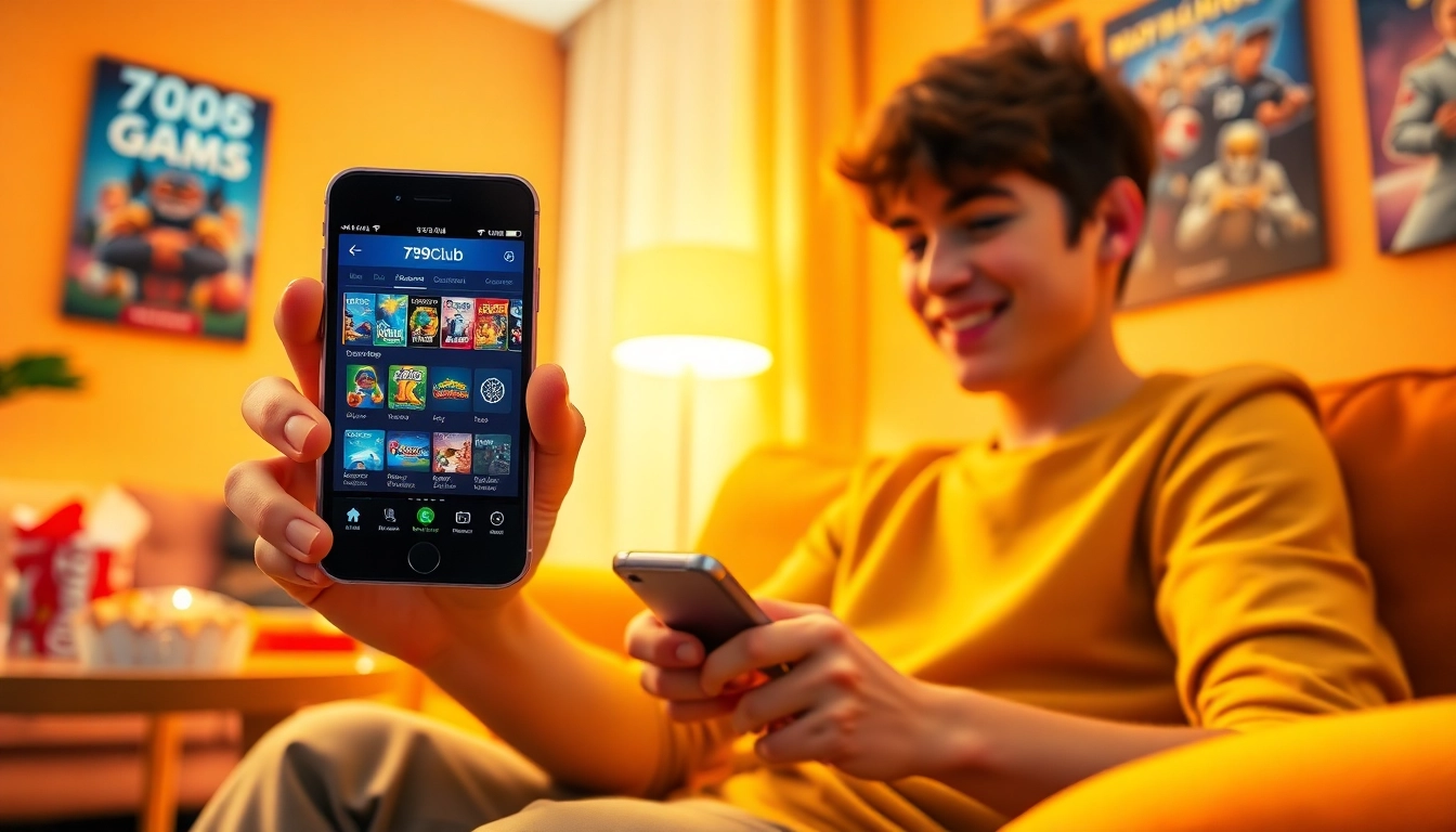 Experience the engaging interface of the 789Club app on a smartphone in a cozy gaming environment at https://part.ru.com/tai-app-789club/.