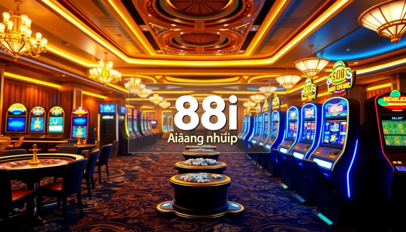Experience seamless 88i đăng nhập with vibrant casino visuals and thrilling games.