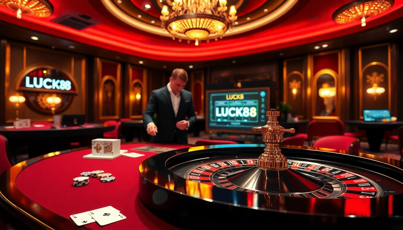 Experience the thrill of LUCK8 with professional casino betting and vibrant gameplay.