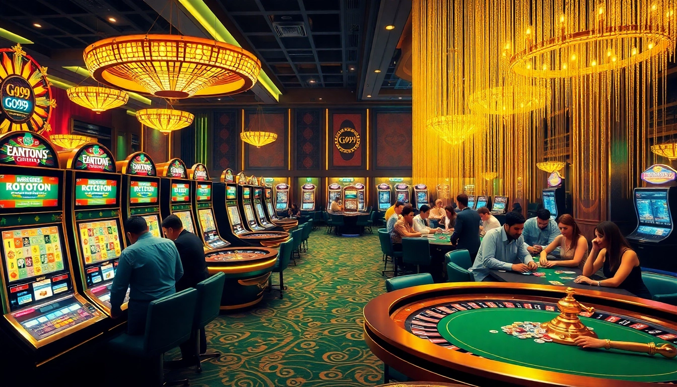 Experience the thrill of gambling at GO99 with exciting casino games and vibrant atmosphere.