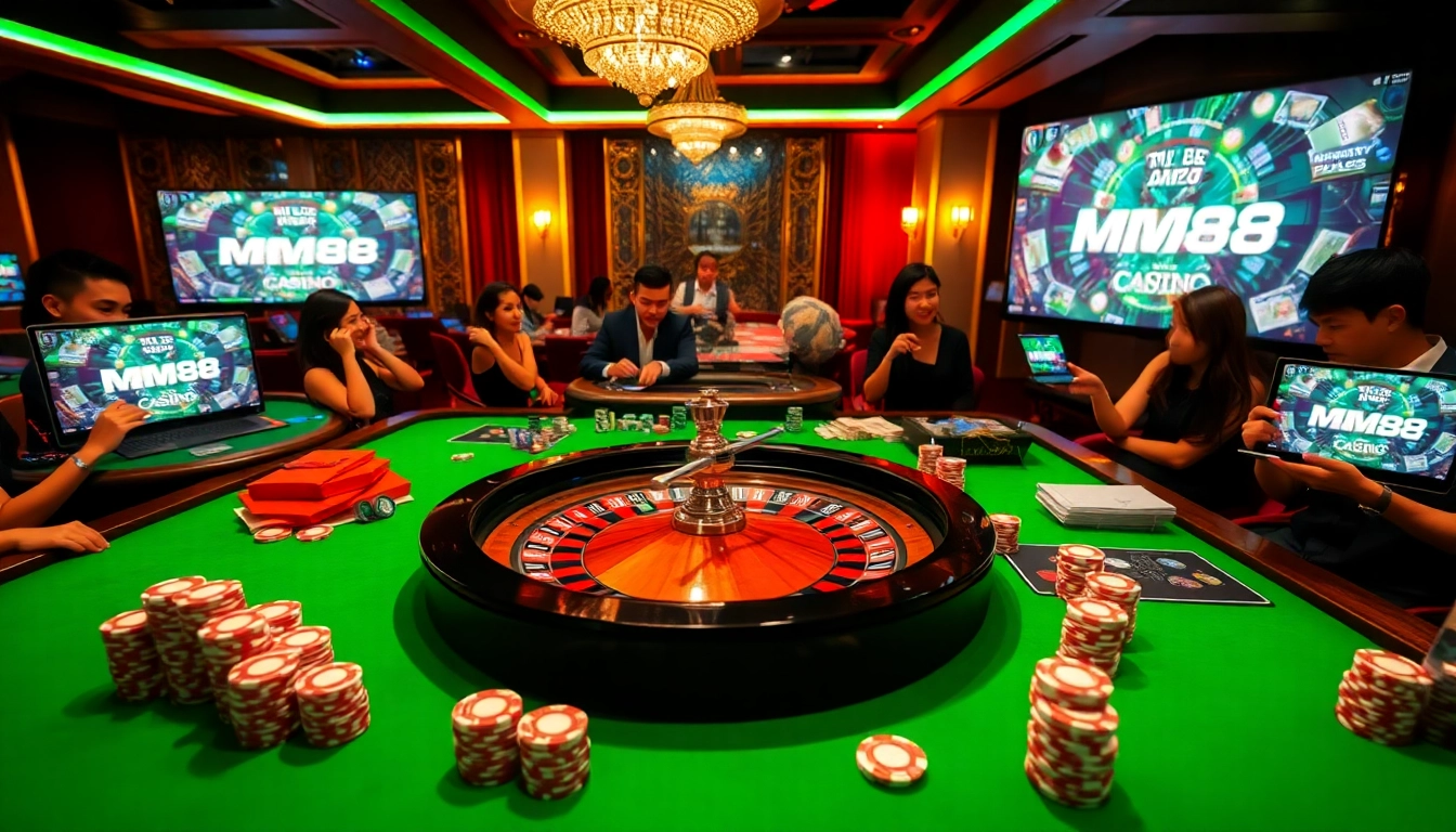 Experience the thrill of MM88 COM with vibrant casino games and winning moments.