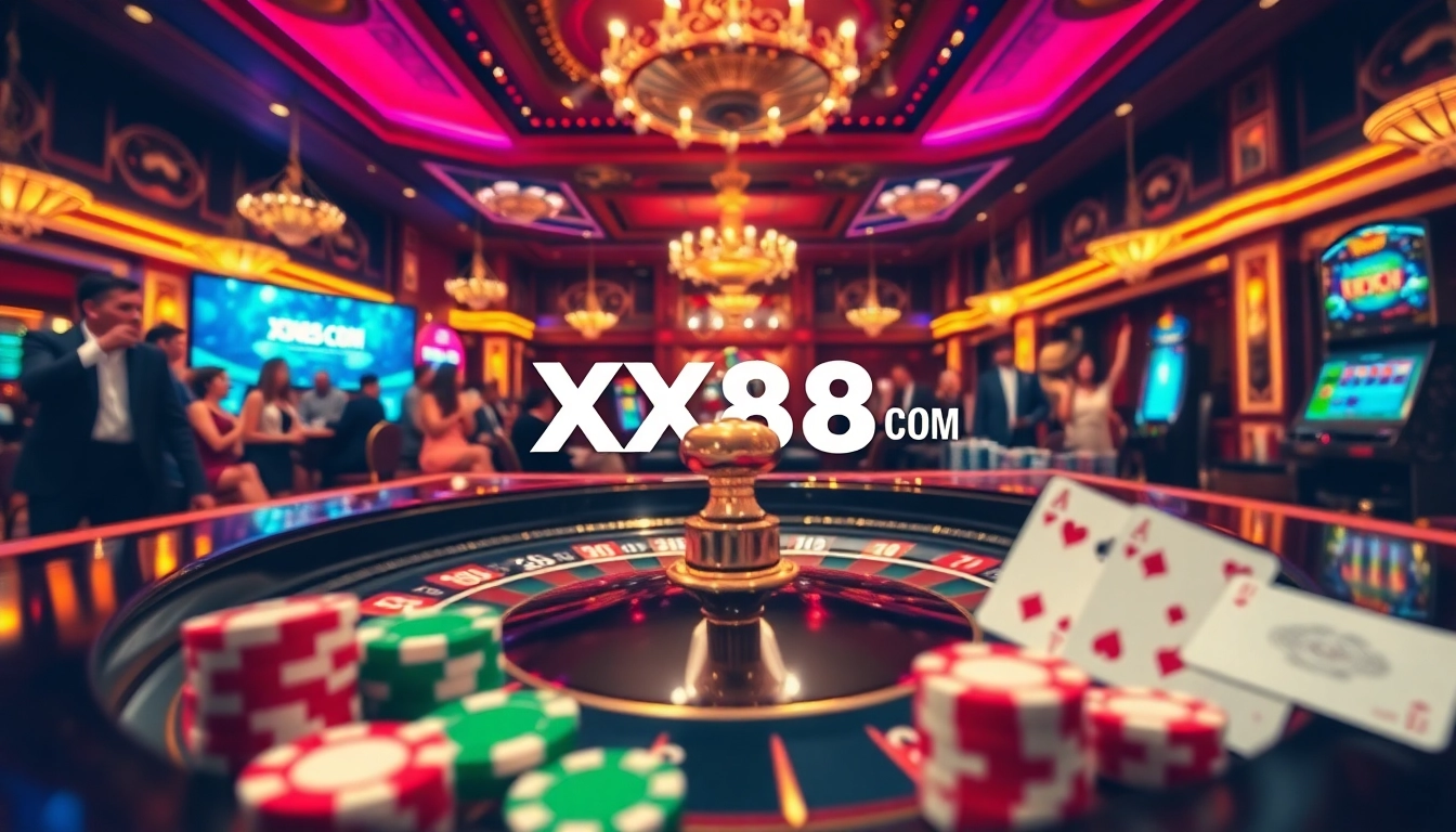 Experience the thrill of winning at XX88 COM's vibrant casino environment with exciting games.