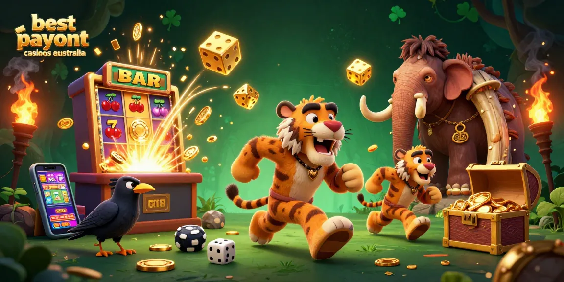 Experience winning strategies at the best payout casinos Australia with engaging 3D casino artwork.
