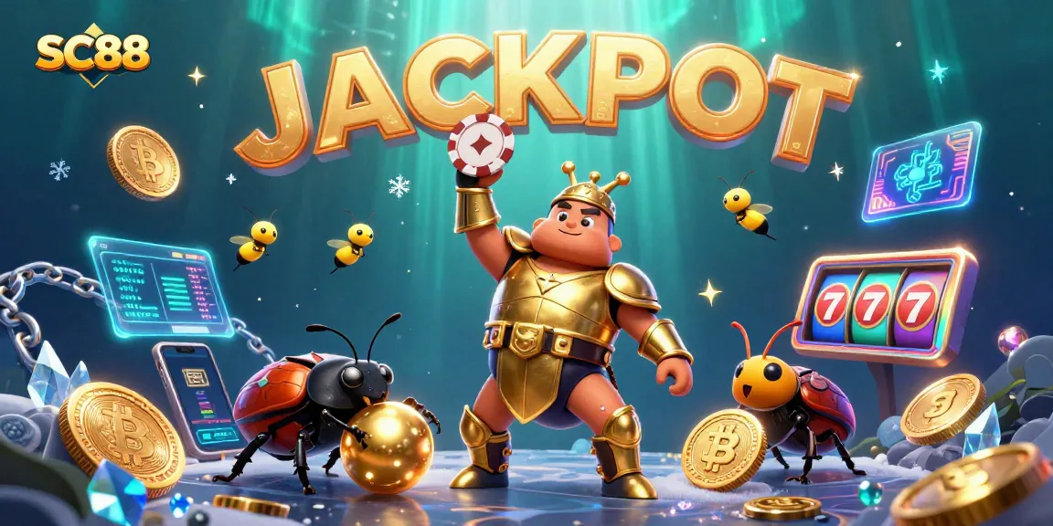 Experience the thrill of SC88 with a victorious beetle champion and dazzling slots!